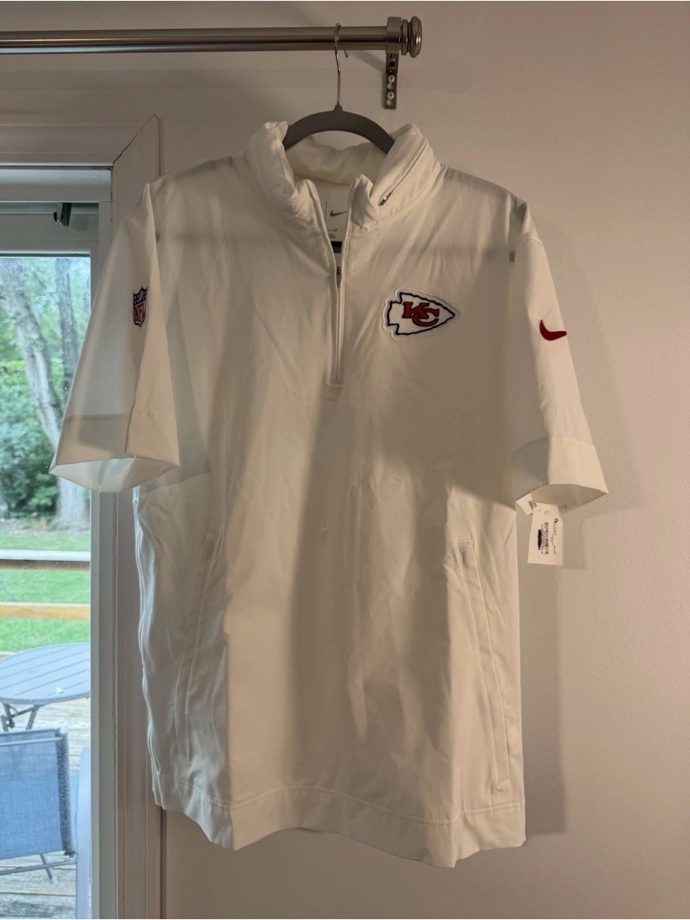 Nike NFL Kansas City Chiefs Quarter-Zip Pullover Hoodie XL